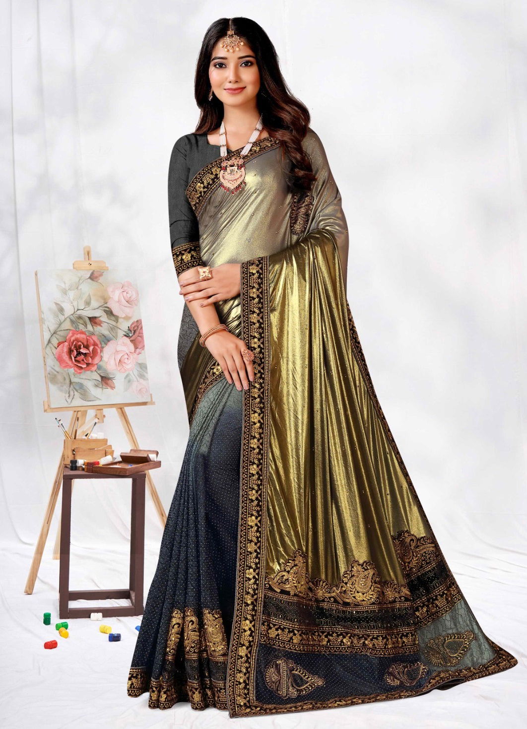 Sadhika By Ronisha Colors Designer Sarees Catalog